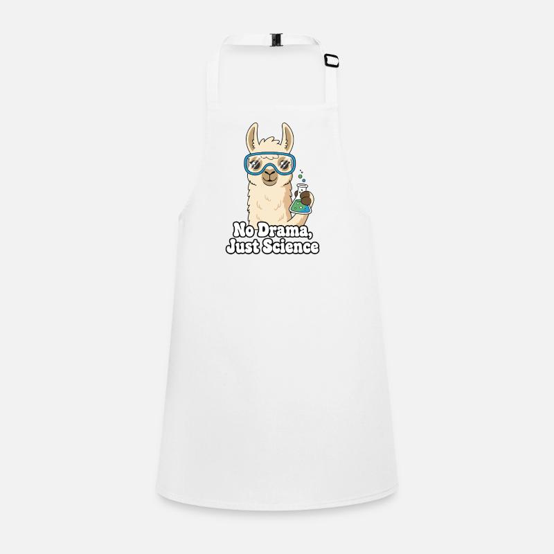 Pas de drame, juste un lama de science Tablier Enfant