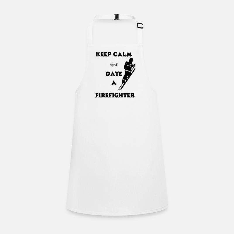 Date pompier humour Tablier Enfant