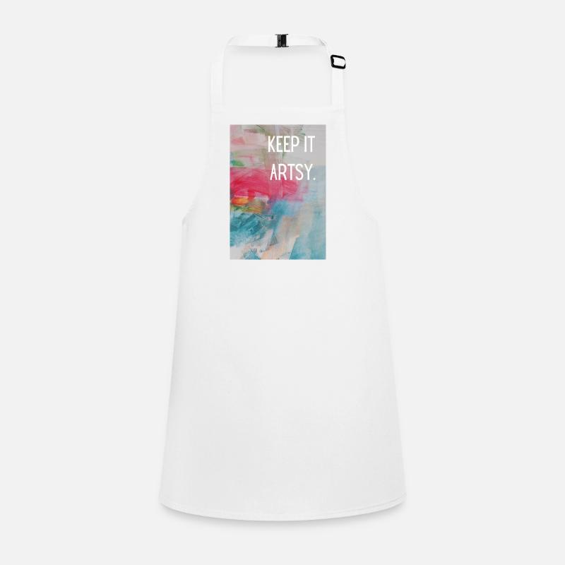 Keep it artsy. Children's Apron
