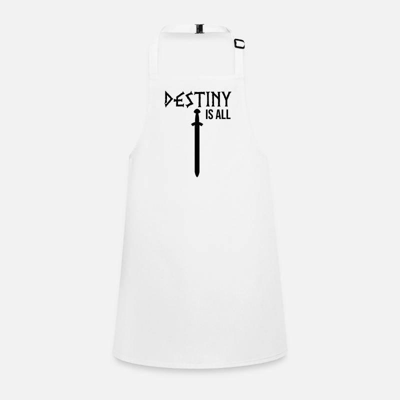 Das Schicksal sagt alles Schürze für Kinder