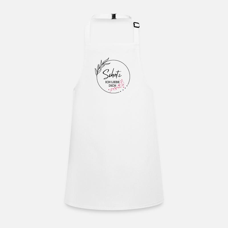 Ich liebe Dich Schürze für Kinder