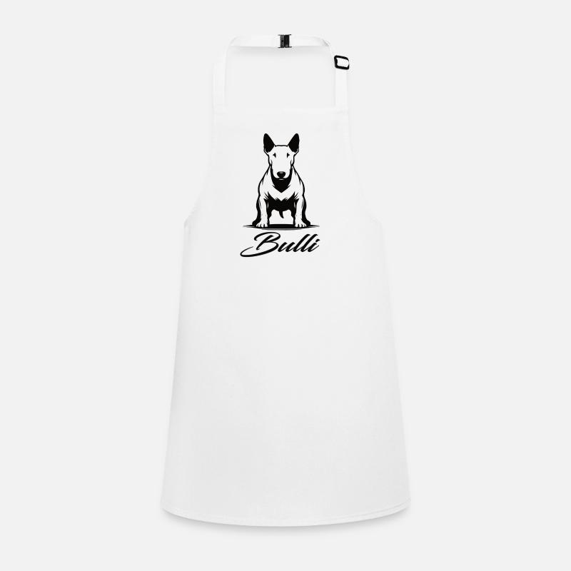 Bull Terrier Design – Character and Strength Children's Apron