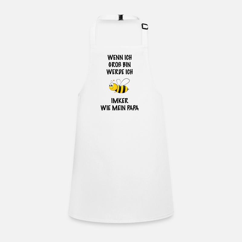 Wenn ich groß bin werde ich Imker Schürze für Kinder
