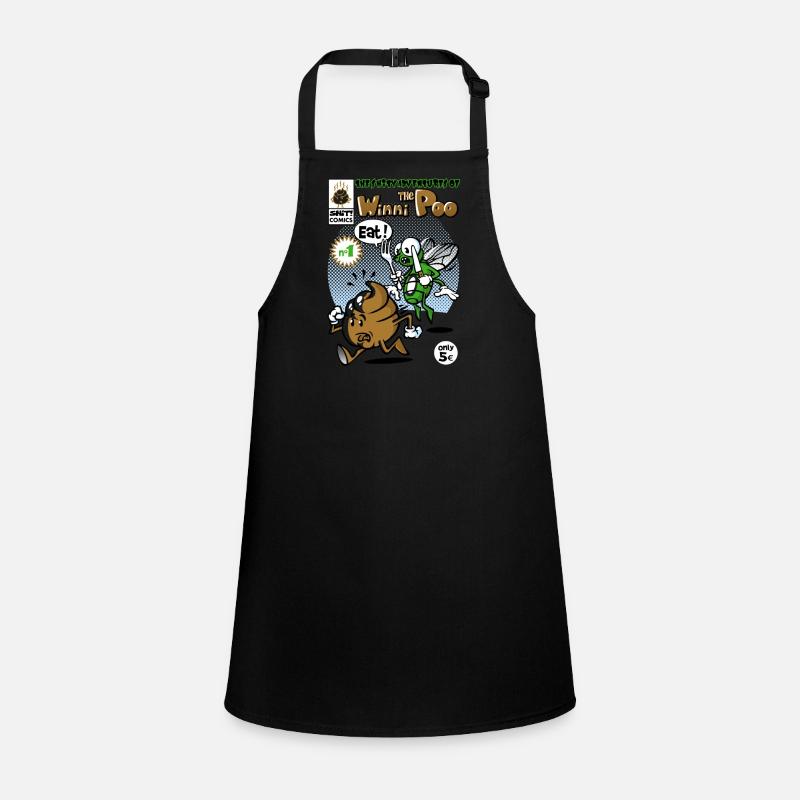 Shit comic Children's Apron