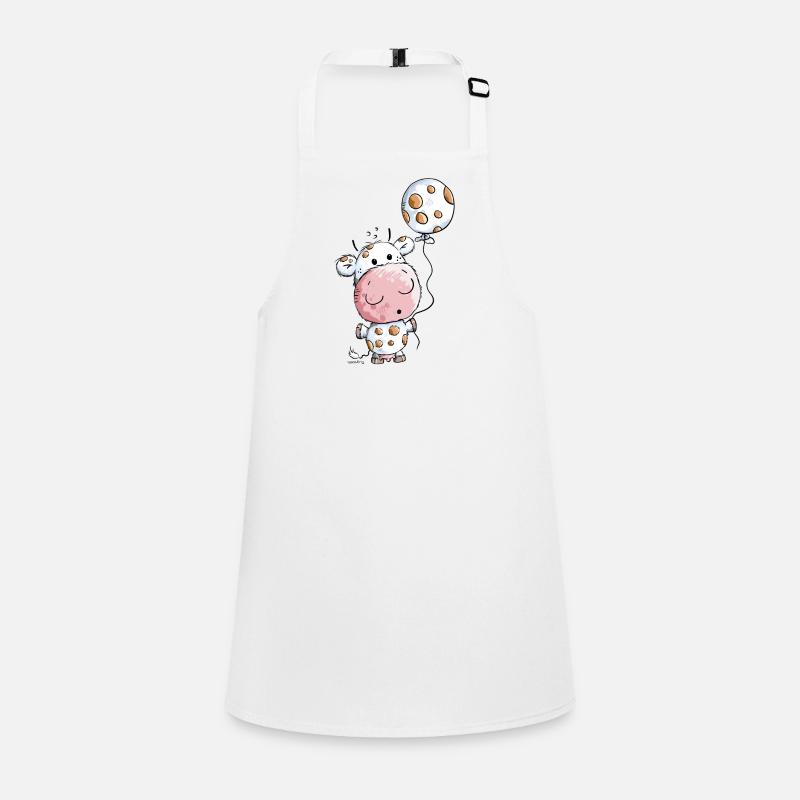 Vache avec ballon Tablier Enfant