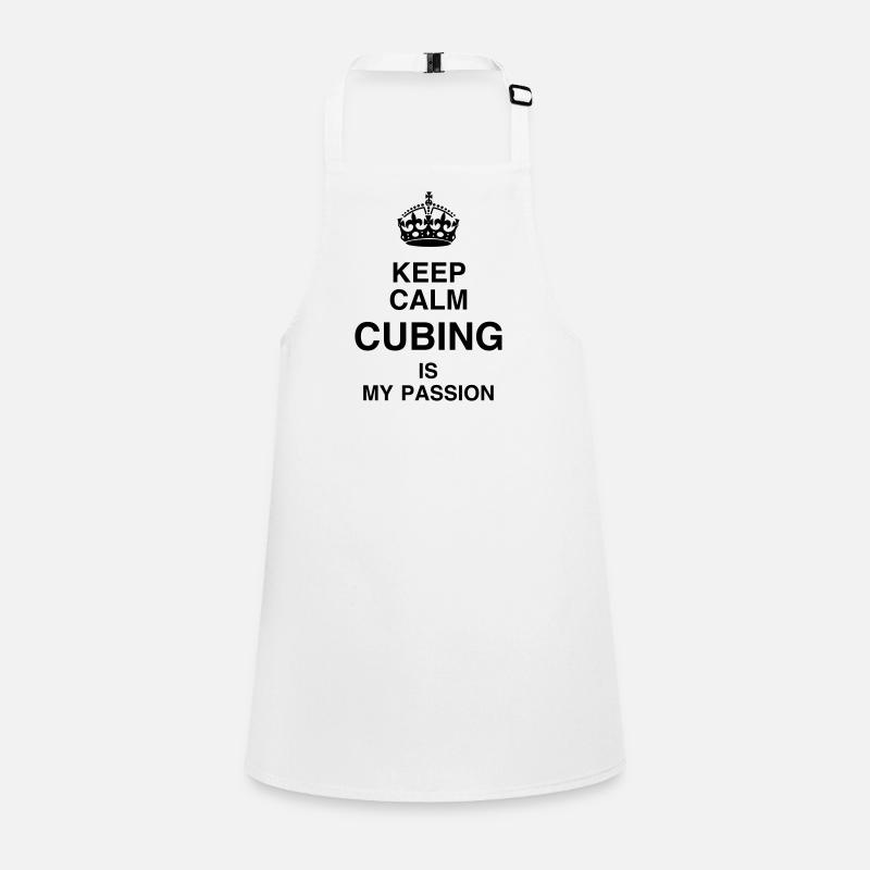 Cubing / Cube / Cuber / Speedcubing Tablier Enfant