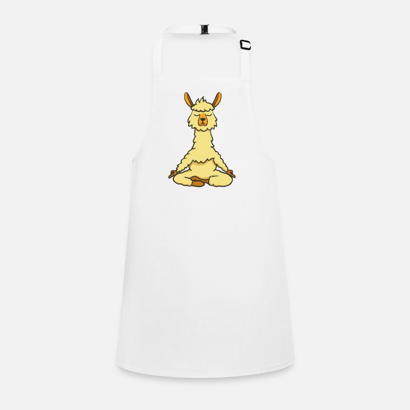 Lama Alpaca Yoga Funny Gift Idea Children's Apron