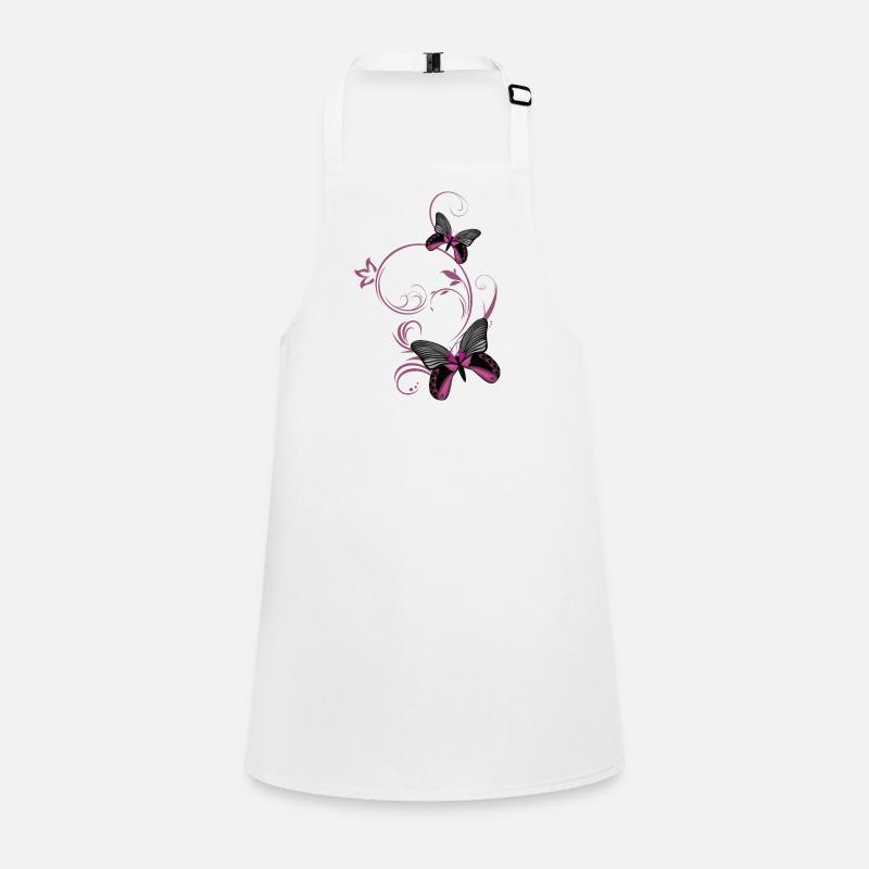 Two stylized butterflies Children's Apron