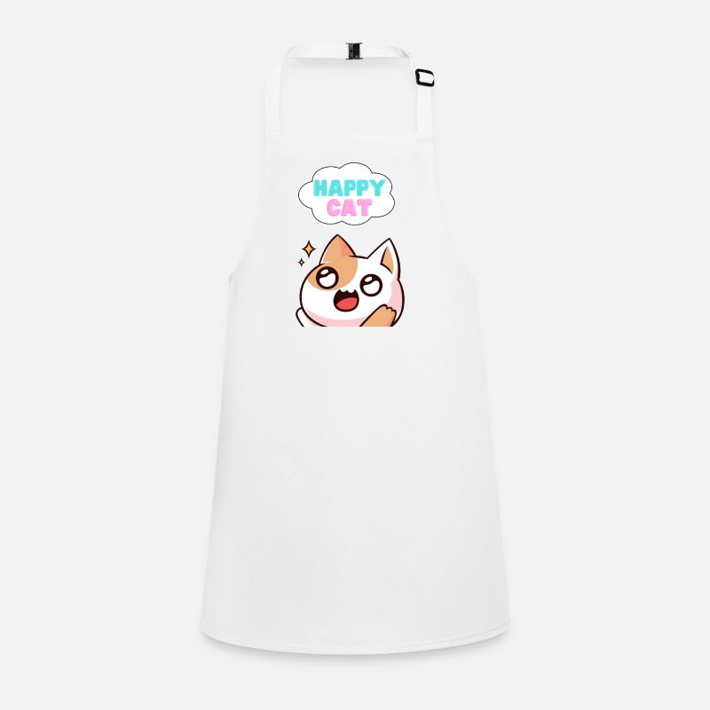 Chat heureux Tablier Enfant