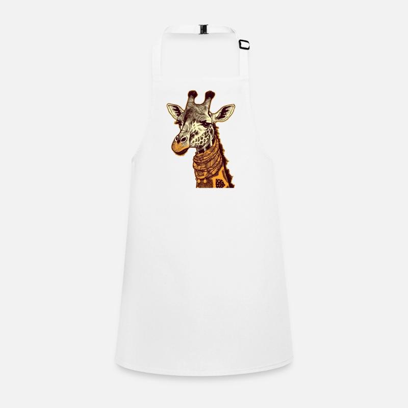 Lydia die Giraffe Schürze für Kinder