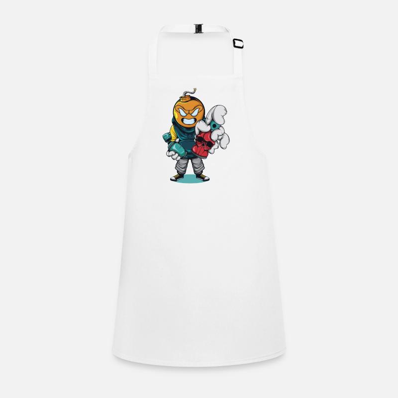 Graffity Sprayer Children's Apron