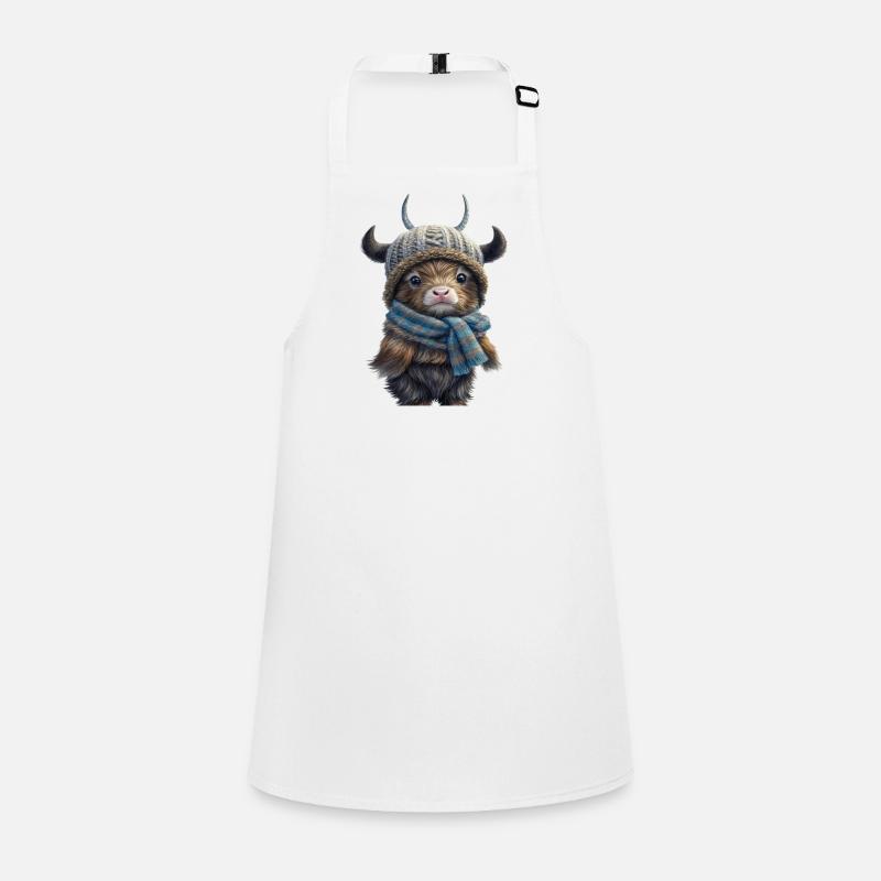 Mignon Highlander écossais Tablier Enfant