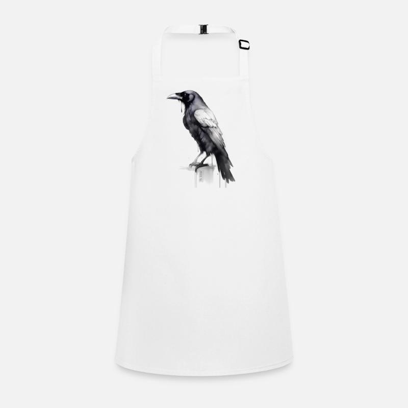 Raven Children's Apron