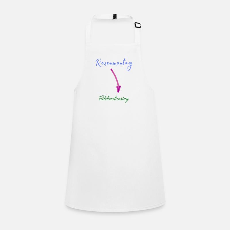 Jour de carnaval Lundi gras - Mardi violet Tablier Enfant