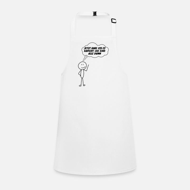Demo Now I've got it all stupid, peace Children's Apron