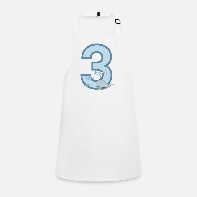 Numéro 3 Tablier Enfant
