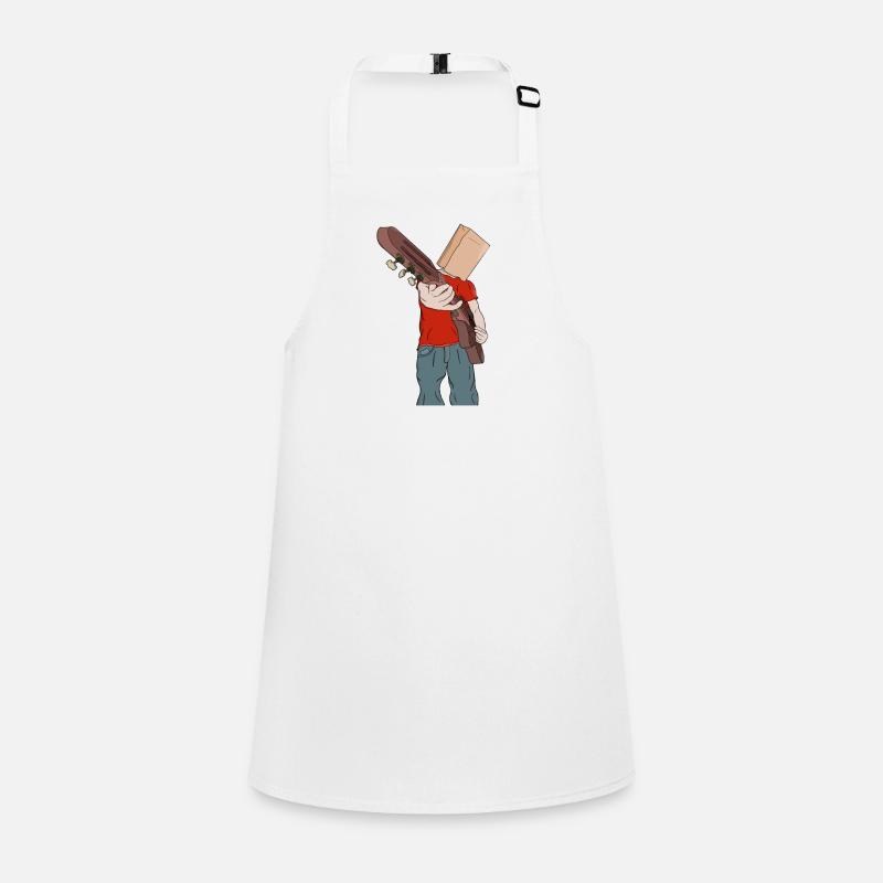 Guitariste timide Tablier Enfant