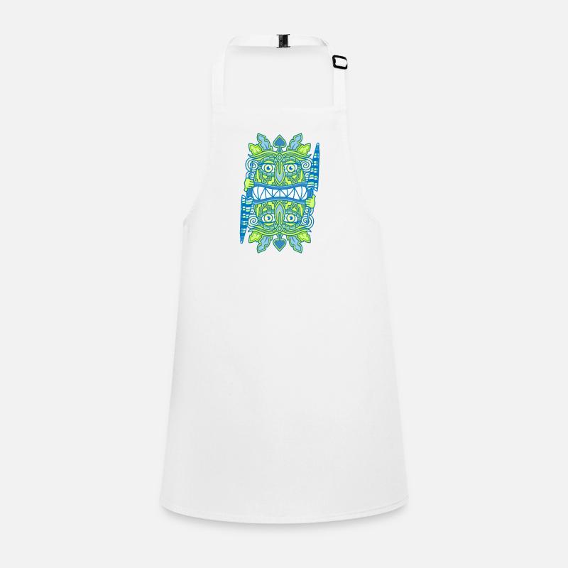 Tiki Queen bleu - Parapluie Tablier Enfant