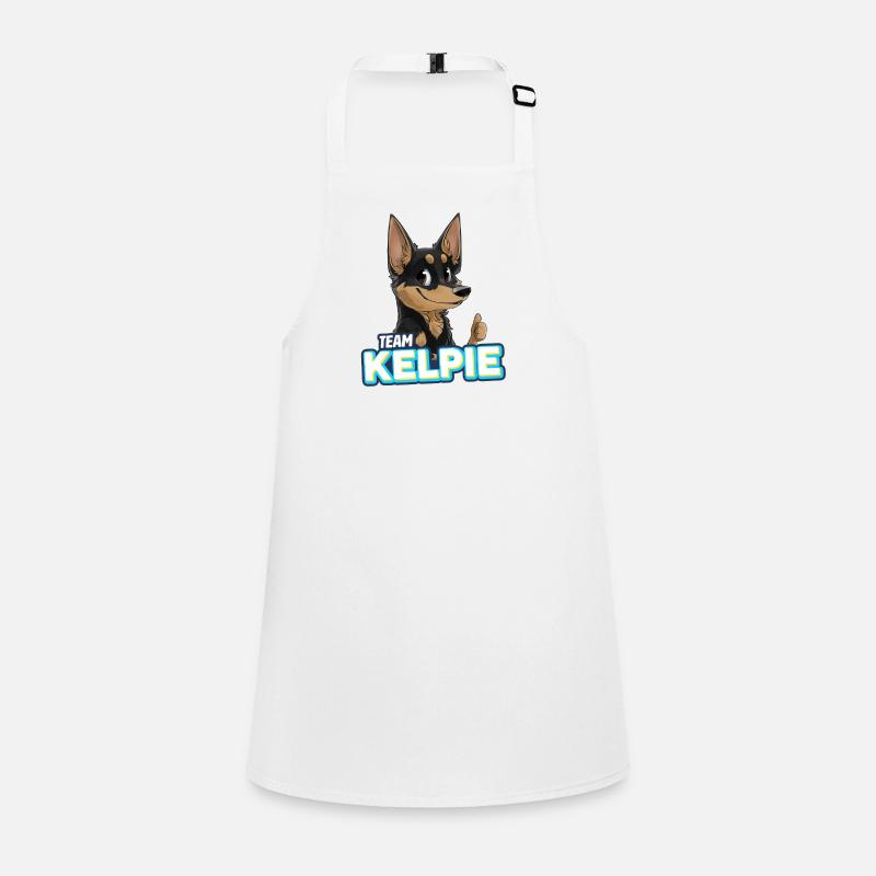 EAM Kelpie - Black & Tan Children's Apron