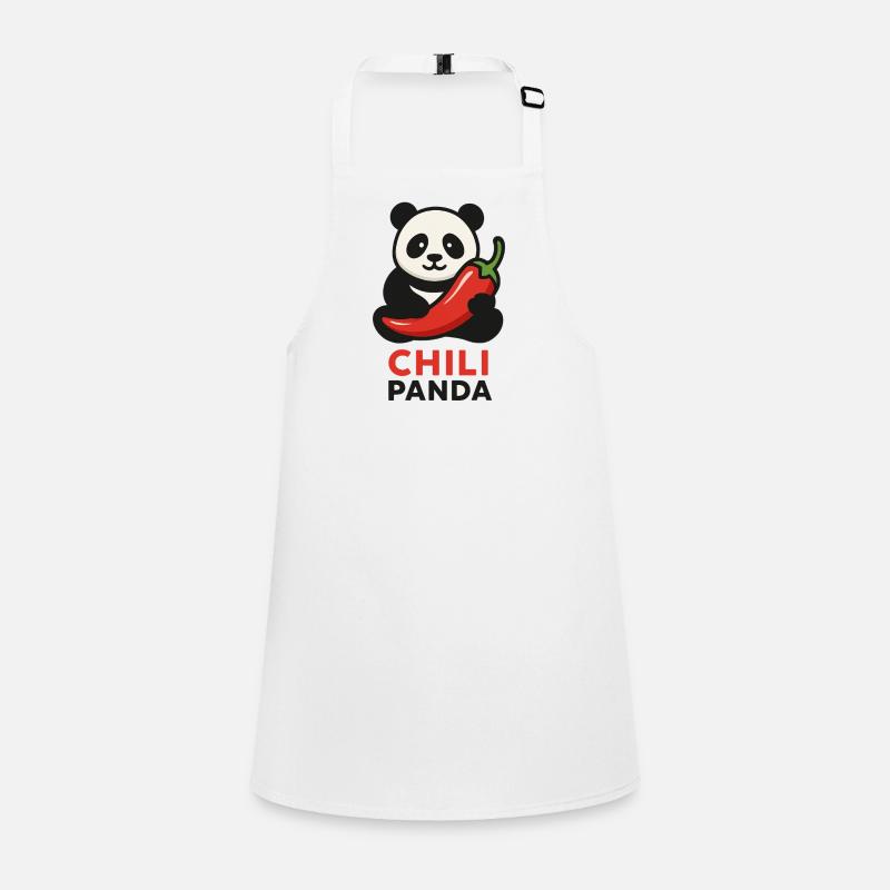 Illustration du panda chili Tablier Enfant