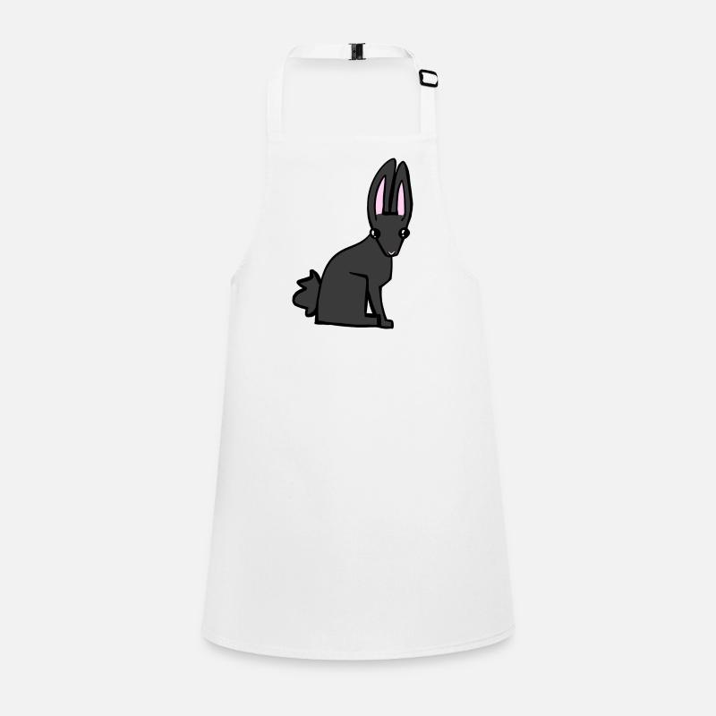 black bunny Children's Apron