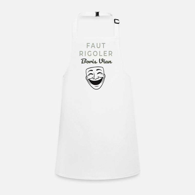 Faut Rigoler Boris Vian Tablier Enfant