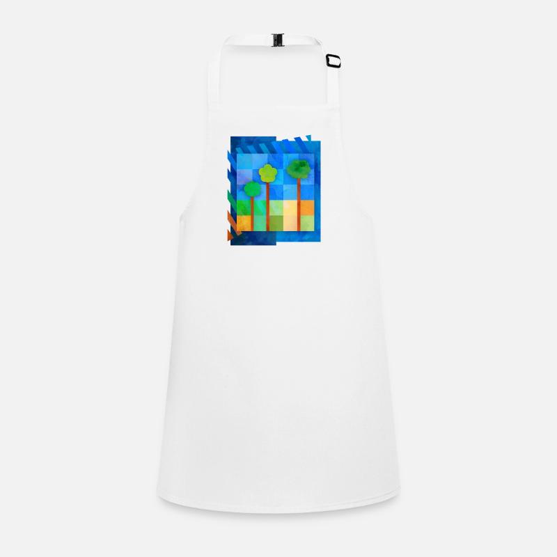 Trees (Pattern, Minimal) Children's Apron