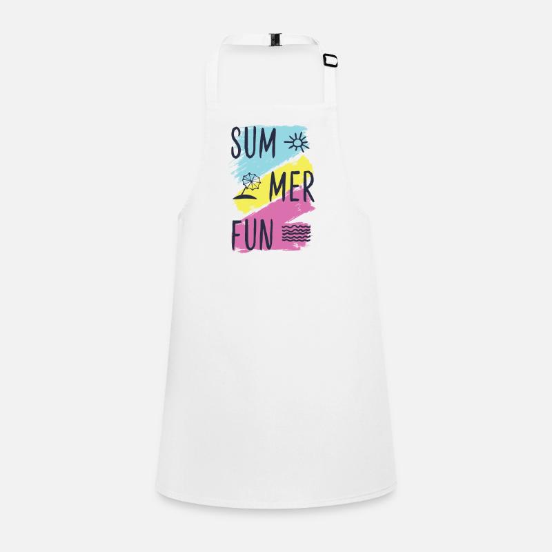 Summer fun. Children's Apron