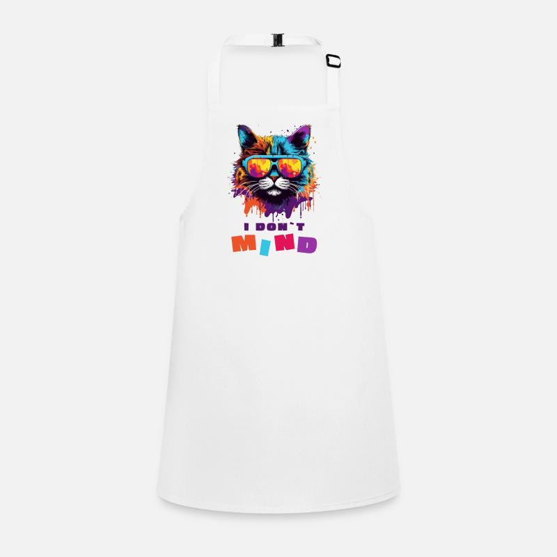 Cool Cat - Ça ne me dérange pas Tablier Enfant