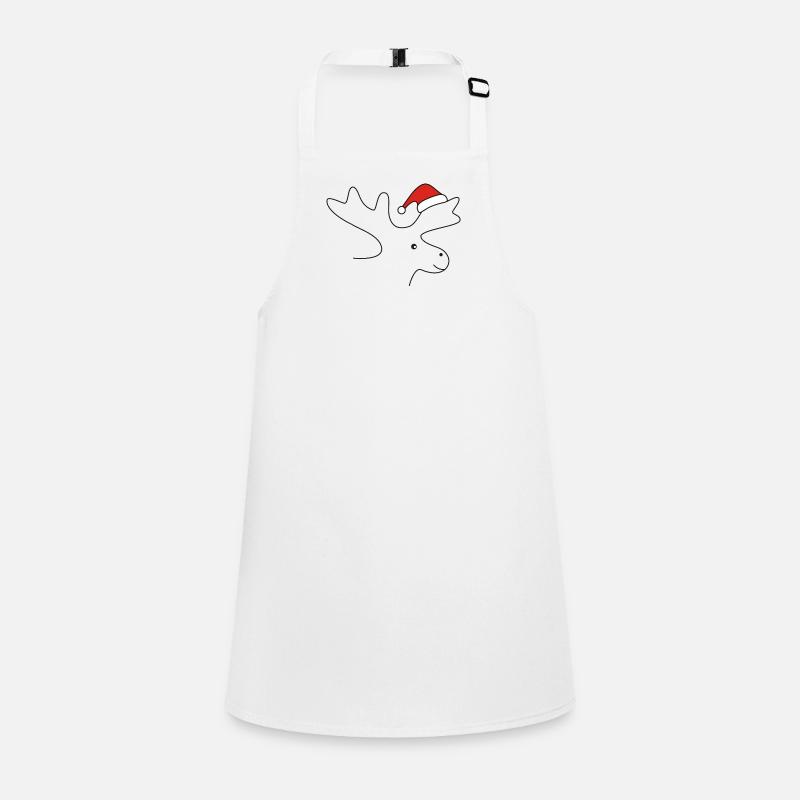 Orignal de Noël Tablier Enfant