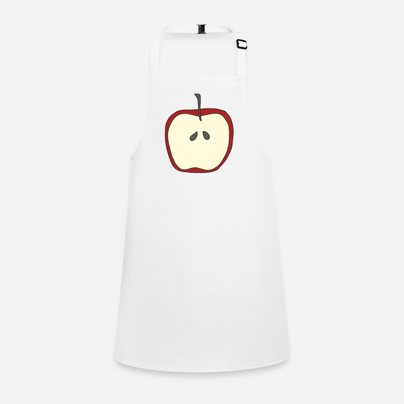 Apple sliced open Children's Apron