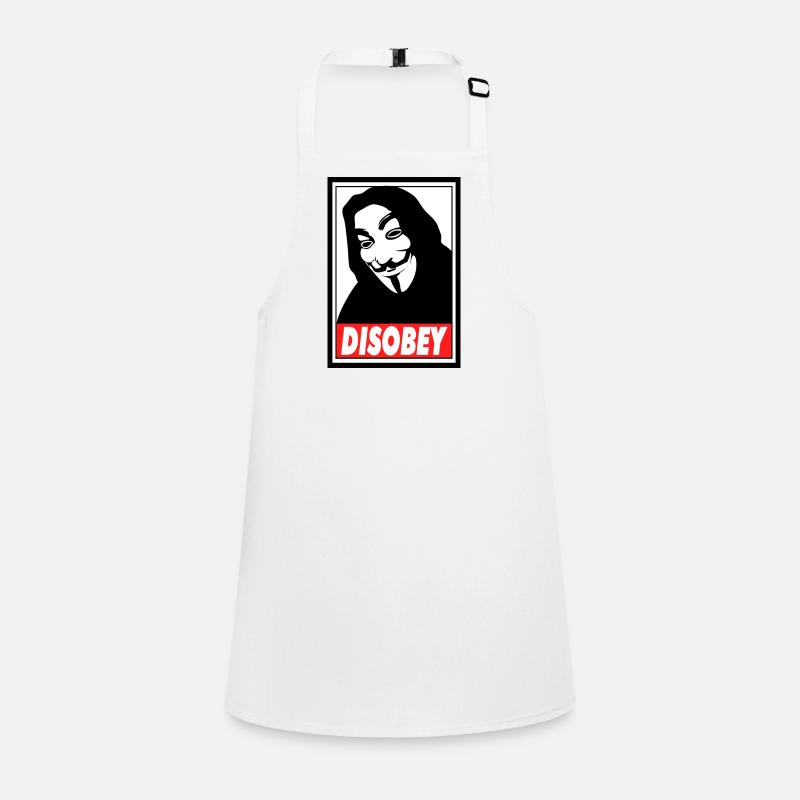 discobey anonymous Tablier Enfant