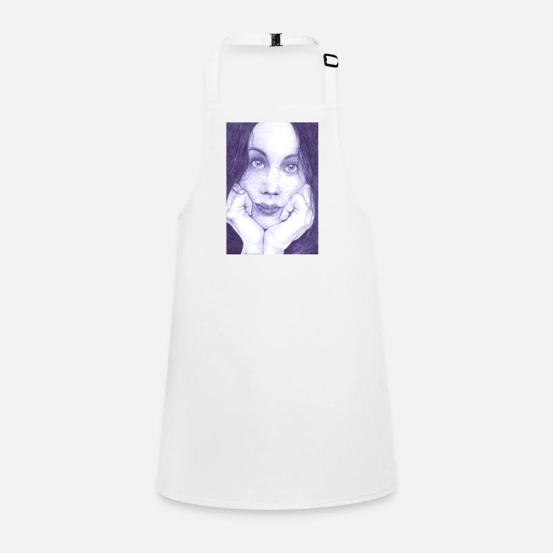 Woman's face Children's Apron