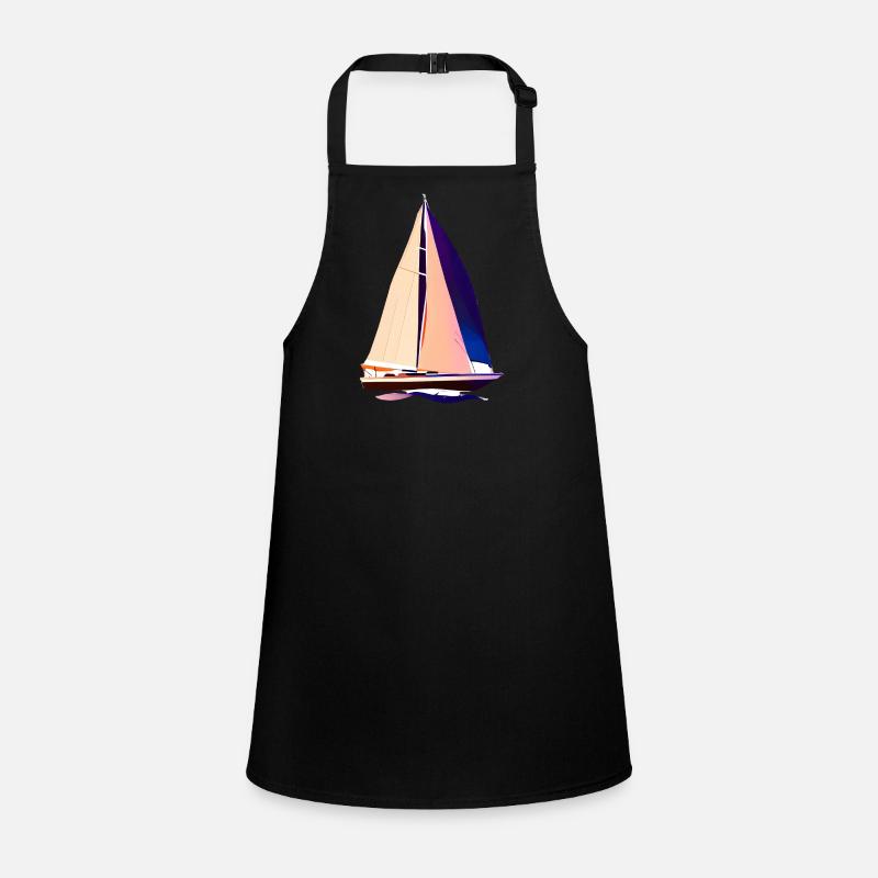 Sailing Sailing Sailing Sailing Sport Sailors Children's Apron
