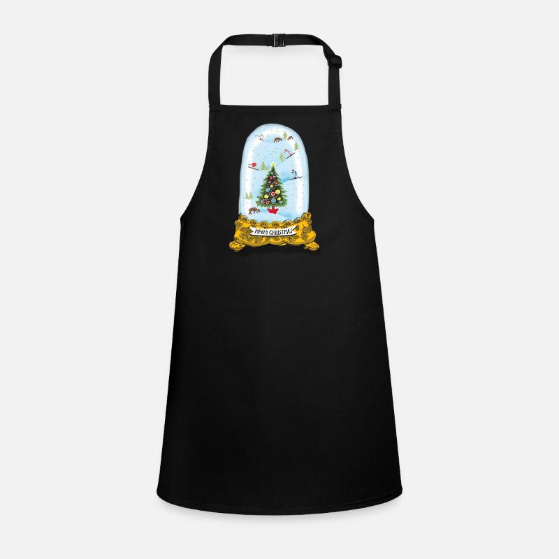 Christmas Snow Globe Children's Apron