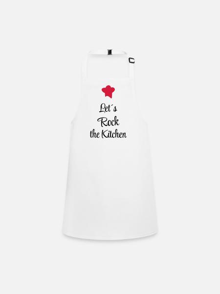 Vibrons la cuisine - Tablier Enfant - blanc - Devant