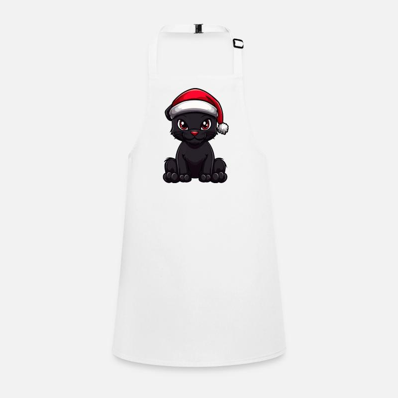 Panthère Noël mignon Tablier Enfant