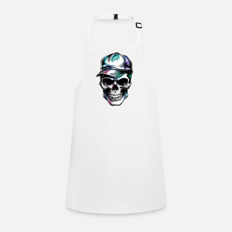 Skull with cap Children's Apron