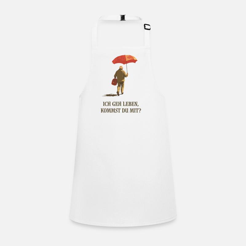 I'm going to live - will you come with me? Children's Apron