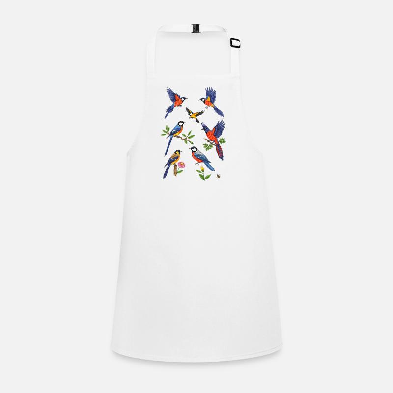 Lebendiger Eisvogelflug Schürze für Kinder