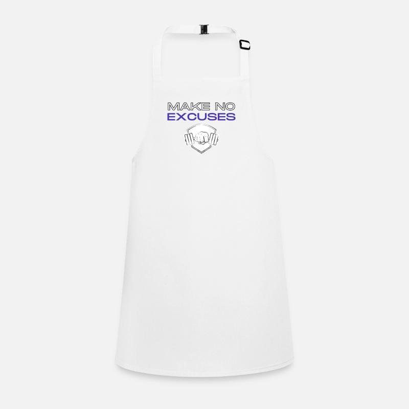 No Excuses 2 Children's Apron