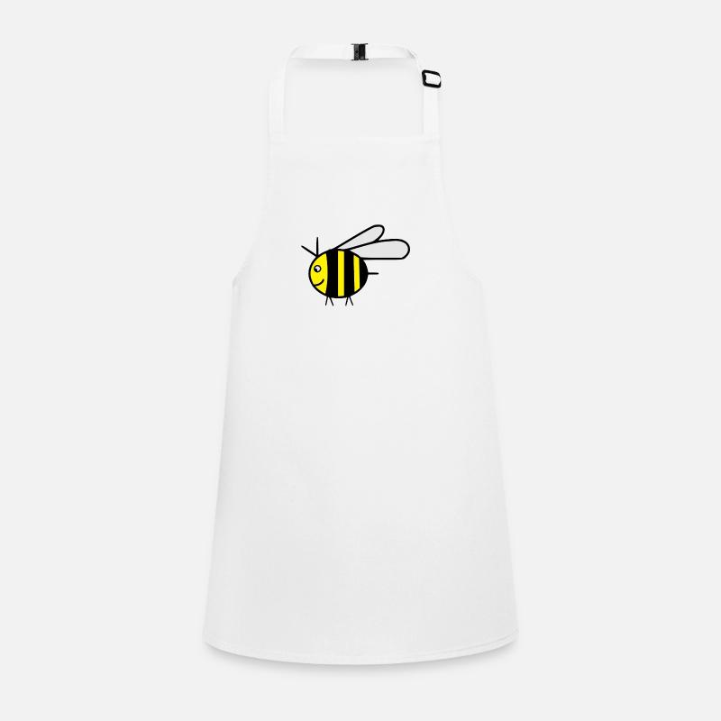 Yellow flying honey bee bumblebee - gift idea Children's Apron