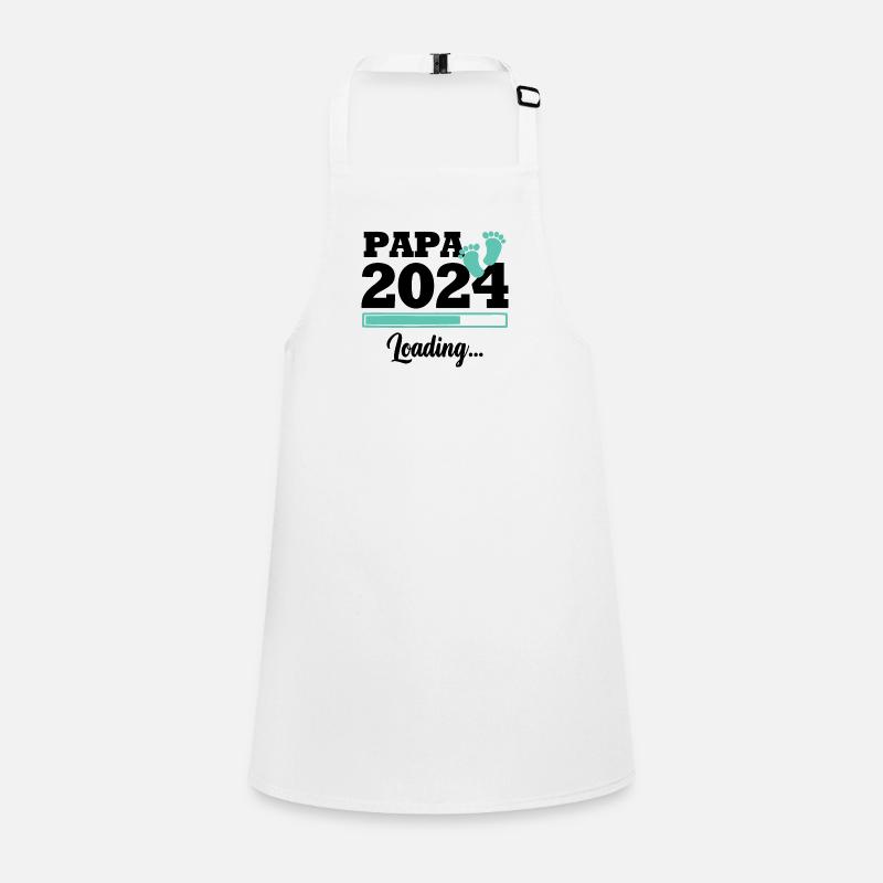 Papa 2024 loading Tablier Enfant