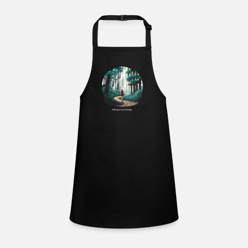 Hiking is My Therapy – Nature & Forest Children's Apron