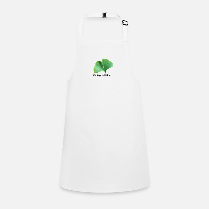 Ginkgo biloba - Tablier Enfant - blanc