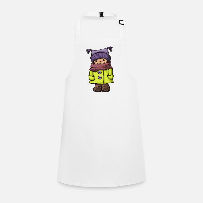 winter Children's Apron