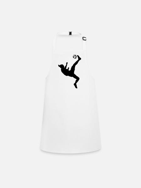Ibra returned freestyle football - Children's Apron - white - Front