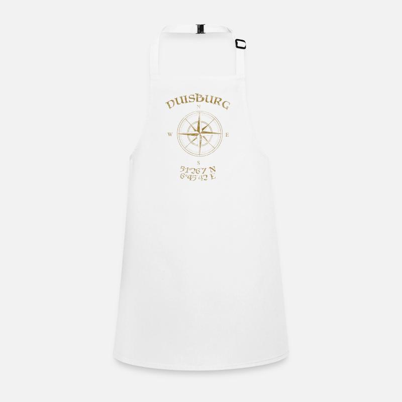 Compass GPS coordinates Duisburg Children's Apron