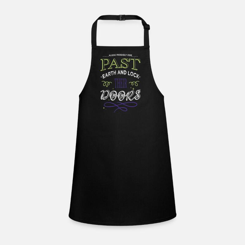 Area 51 Raid @zackiinnitbrahhh Alien Pun Children's Apron