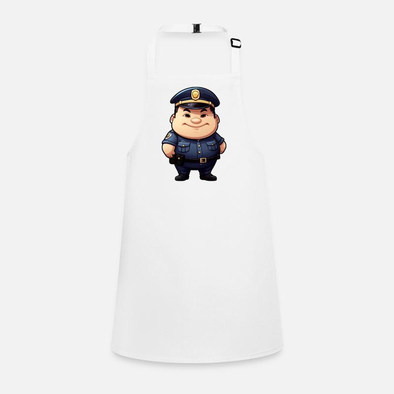 fat policeman Children's Apron